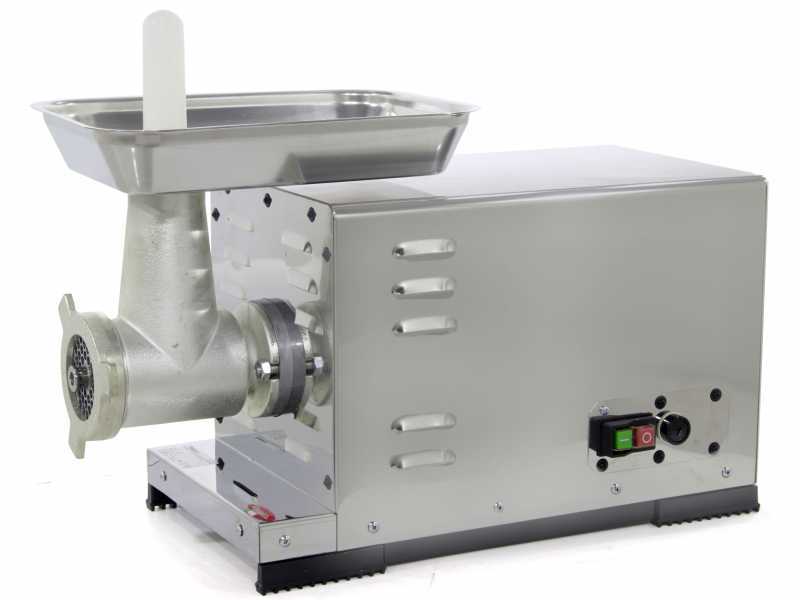 Reber 10024 N INOX - N.22 Corto - Picadora de carne profesional - 1500W