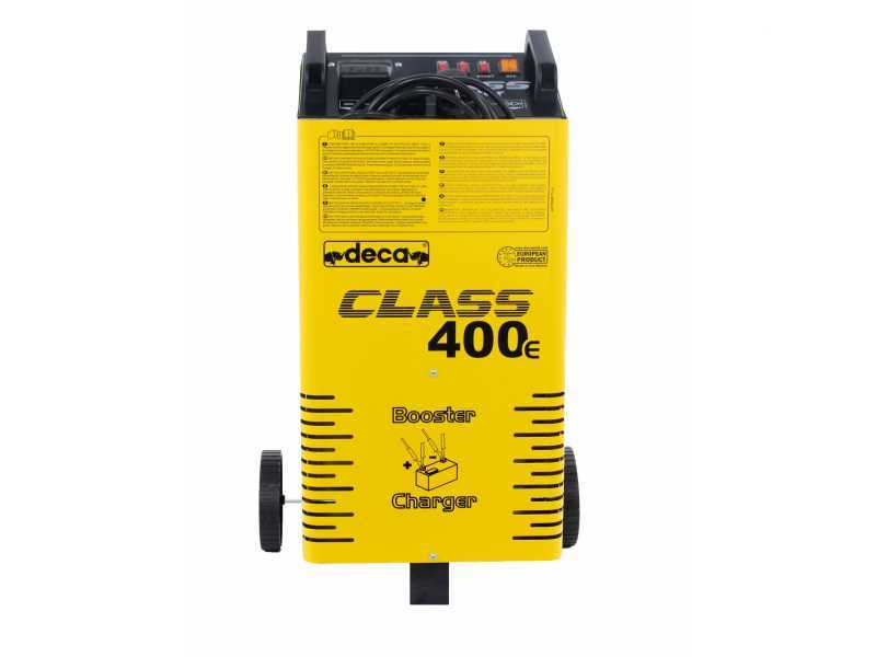 Cargador de bater&iacute;as arrancador Deca CLASS BOOSTER 400E con ruedas, monof&aacute;sico, 12-24V