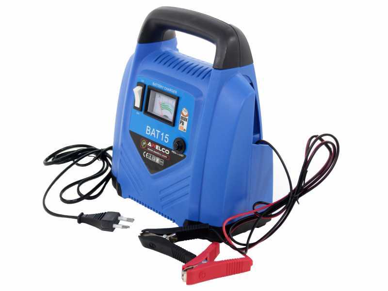 Cargador de bater&iacute;as port&aacute;til  Awelco BAT 15 - alimentaci&oacute;n monof&aacute;sica - bater&iacute;as 12/24V