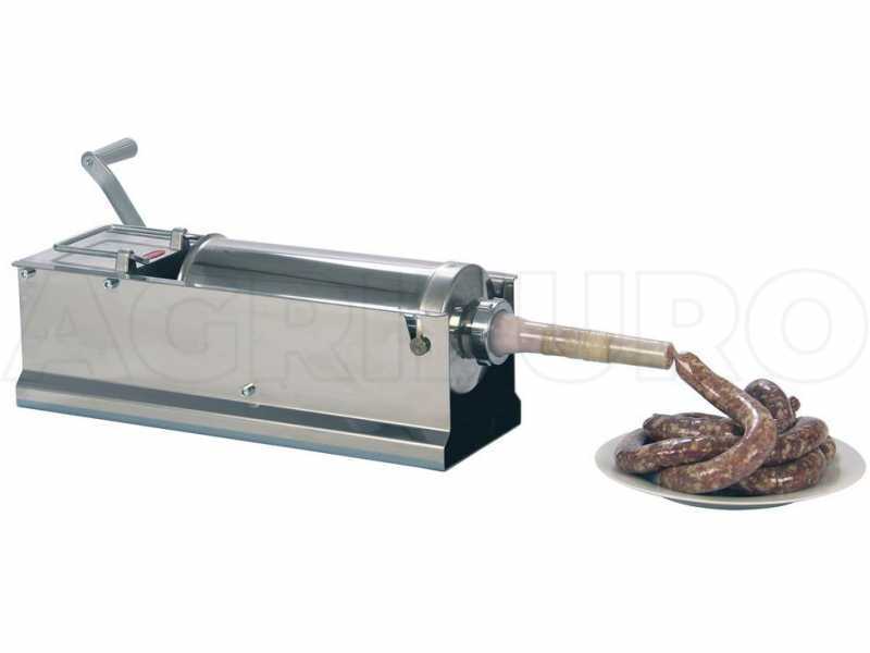 Reber 8961 N INOX - Embutidora manual 8 Kg - 2 velocidades