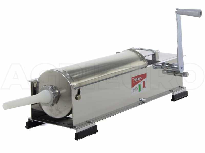 Reber 8963 N INOX - Embutidora manual 10 Kg - 2 velocidades