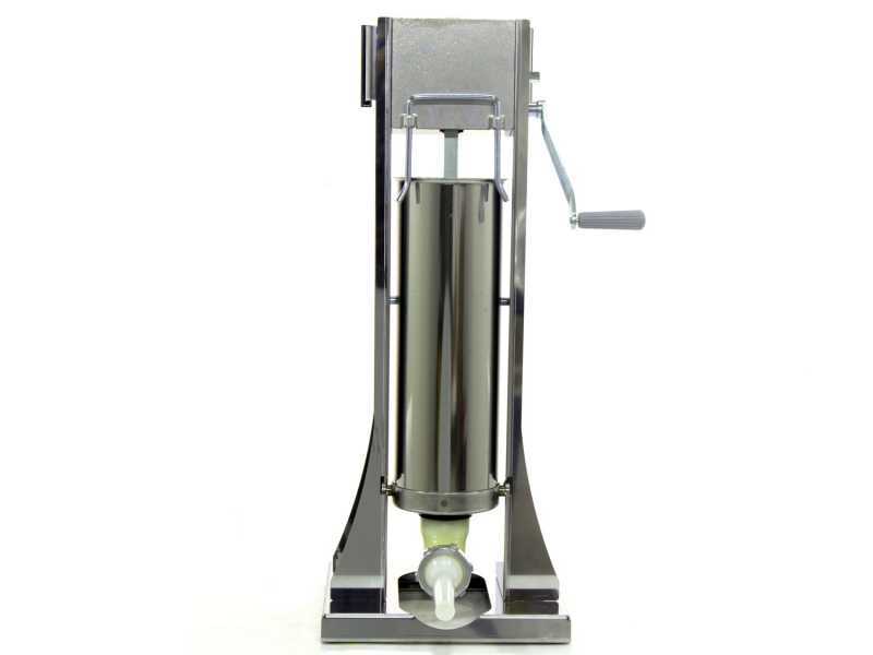 Reber 8971 V INOX - Embutidora vertical 8 Kg - 2 velocidades con c&aacute;rter