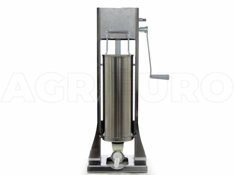 Reber 8973 V INOX - Embutidora vertical 10 Kg - 2 velocidades con c&aacute;rter