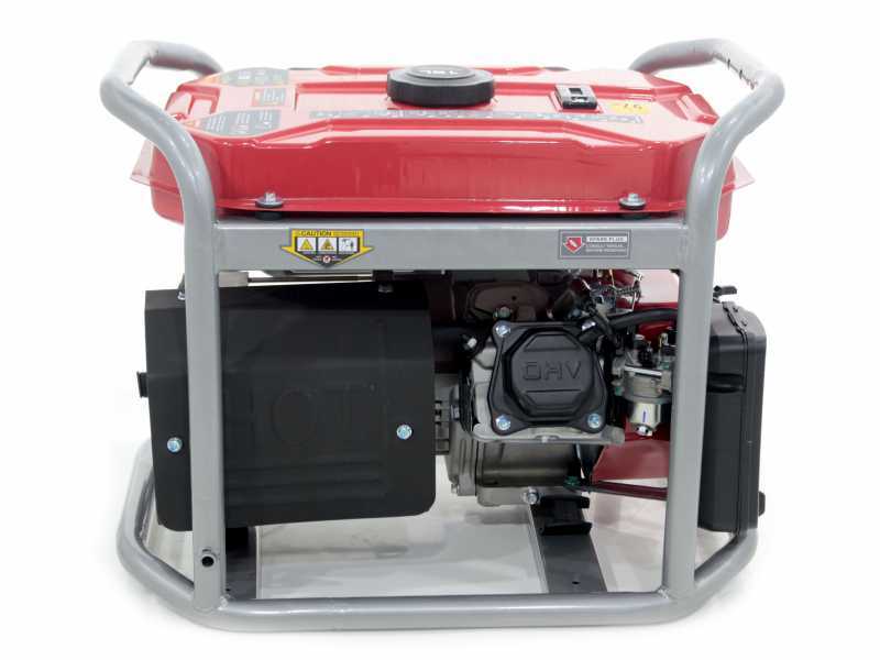 Generador eléctrico 3.6 kW monofásico de gasolina GeoTech Pro GGP 4000 con  ruedas