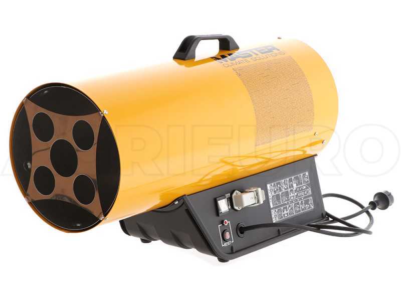 Generador de aire caliente a gas Master BLP 33 ET con arranque el&eacute;ctrico