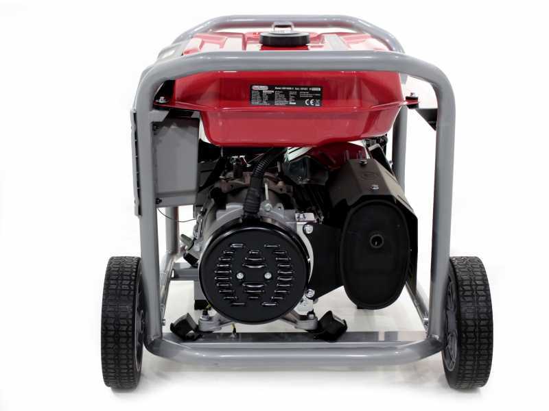 GeoTech-Pro GGP 6500-3 - Generador de corriente con ruedas y AVR 5.5 kW - Continua 5 kw Trif&aacute;sica