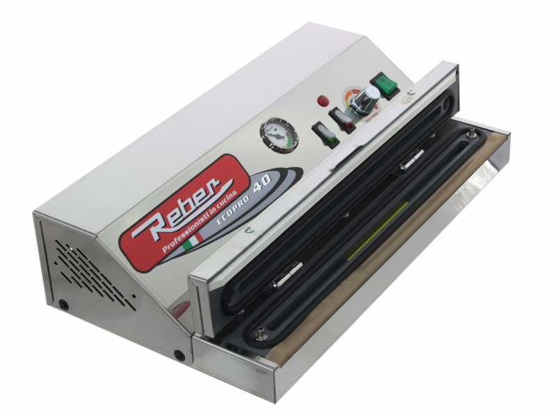 Reber EcoPro 40 - 9716 N - Envasadora al vac&iacute;o profesional - Barra de soldadura de 43 cm