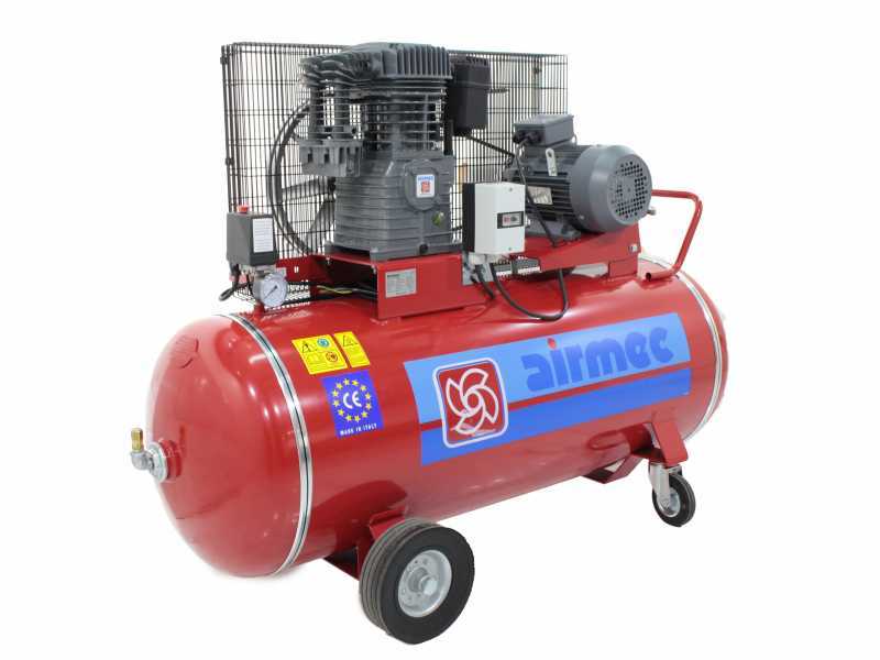 Airmec CR 304 K28+S - Compresor de aire de correa - Motor el&eacute;ctrico trif&aacute;sico - dep&oacute;sito 270 l