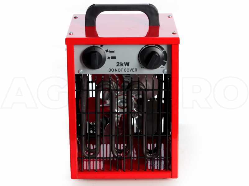 GeoTech EH 200 S - Generador de aire caliente el&eacute;ctrico con ventilador - Monof&aacute;sico