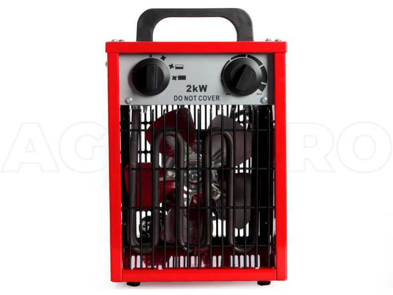 GeoTech EH 200 S - Generador de aire caliente el&eacute;ctrico con ventilador - Monof&aacute;sico