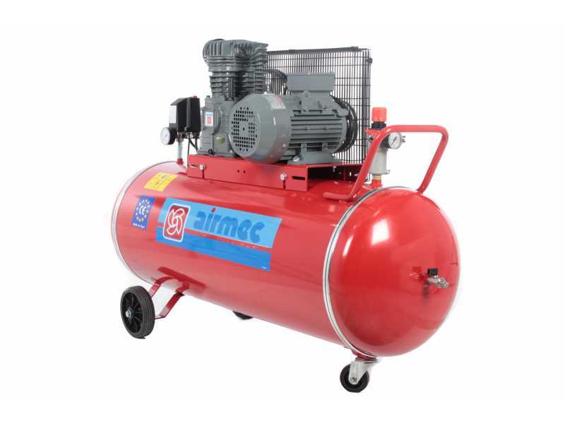 Airmec CR 204 K18+C TP - Compresor de aire de correa - Motorel&eacute;ctrico trif&aacute;sico - dep&oacute;sito 200 l