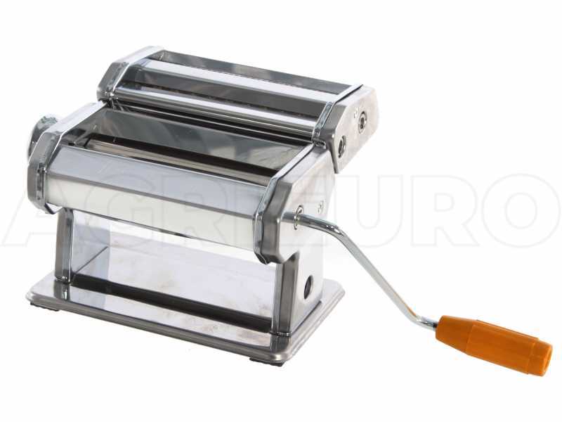 M&aacute;quina para hacer pasta BEPER 90.345 con manivela - para extender y cortar la pasta