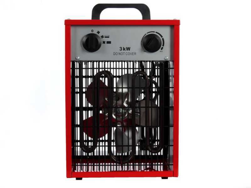 GeoTech EH 300 S - Generador de aire caliente el&eacute;ctrico con ventilador - Monof&aacute;sico