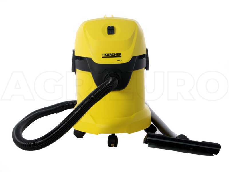 Aspirador multiuso Karcher WD 3, depósito 17 L , en oferta en AgriEuro