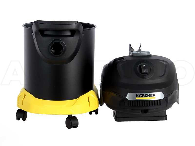 Aspirador de cenizas Karcher AD 4 Premium con bid&oacute;n en metal de 17 l - motor 600 W