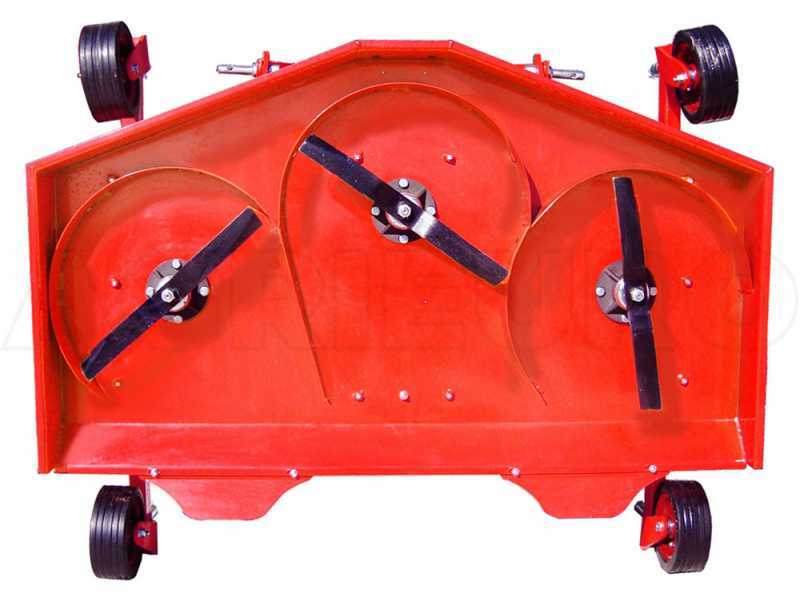 Premium Line TMM 150 - Cortac&eacute;sped para tractor - 3 rotores de 1 cuchilla