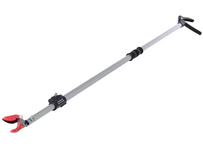 Ausonia  - Tijeras de podar con p&eacute;rtiga telesc&oacute;pica de 192 a 302 cm - con serrucho