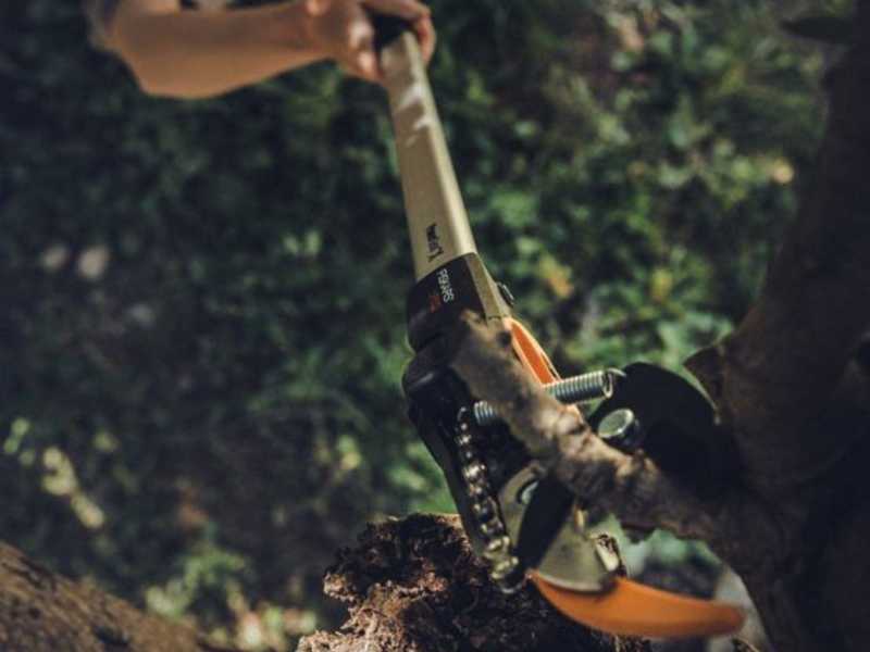 Fiskars UPX82 - Cortarramas de poda profesional - p&eacute;rtiga fija de 158 cm - &Oslash; 32 mm