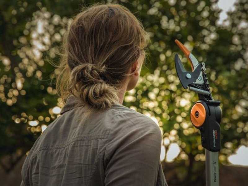 Fiskars UPX82 - Cortarramas de poda profesional - p&eacute;rtiga fija de 158 cm - &Oslash; 32 mm