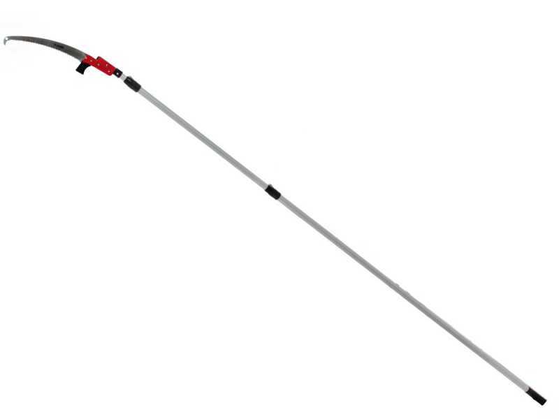 Serrucho telesc&oacute;pico Ausonia con p&eacute;rtiga de aluminio de 4 m, serrucho de 35