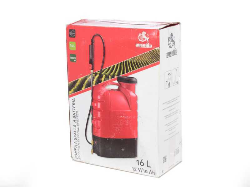 Ausonia - Pulverizador de mochila a bater&iacute;a -16L - 5 bar