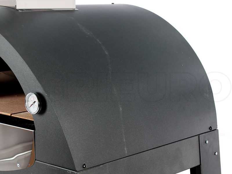 Horno de le&ntilde;a para pizza de exterior AgriEuro Mini Cibus 60x40 - capacidad cocci&oacute;n: 1 pizza