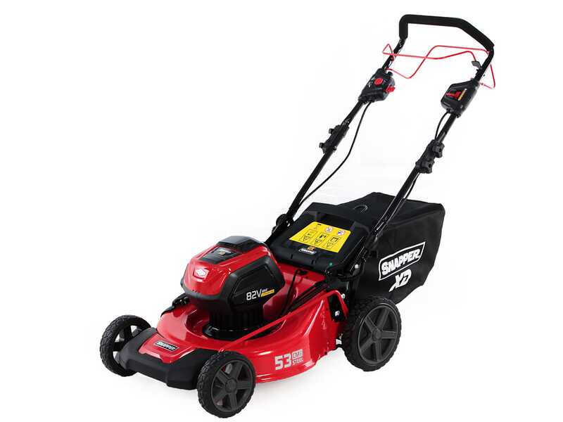 Snapper ESXD21SPWM82K - Cortac&eacute;sped de bater&iacute;a autopropulsado - 2x82V/2Ah - Corte 51 cm