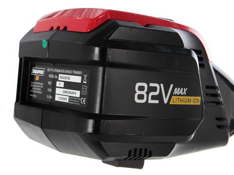 Snapper SXDST82 - Desbrozadora de bater&iacute;a - 82V - BATER&Iacute;A Y CARGADOR NO EST&Aacute;N INCLUIDOS