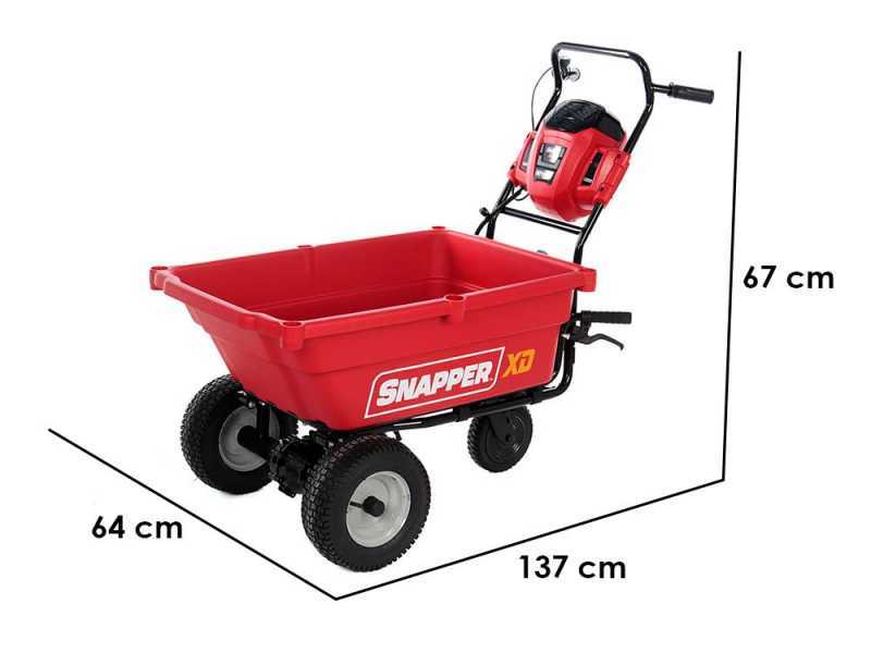 Carretilla el&eacute;ctrica Snapper ESXDUC82, carretilla motorizada de bater&iacute;a S&Oacute;LO M&Aacute;QUINA