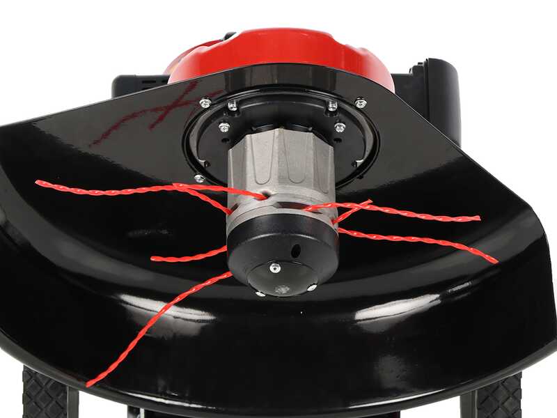 GeoTech DG 58 F - Desbrozadora de ruedas a gasolina 4 tiempos de empuje