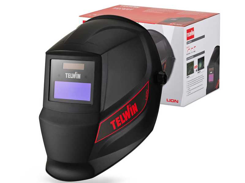 Telwin Force 165 - Soldadora Inverter (MMA) + M&aacute;scara, corriente continua (DC)