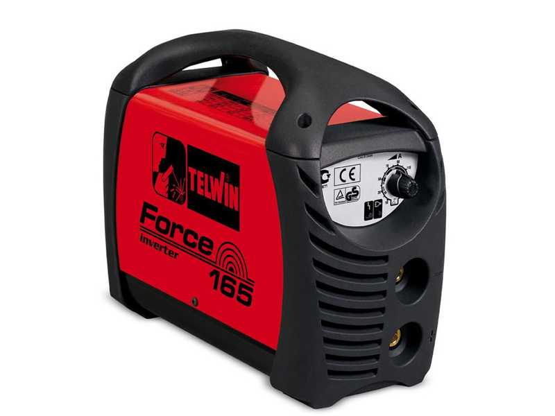 Telwin Force 165 - Soldadora Inverter (MMA) + M&aacute;scara, corriente continua (DC)