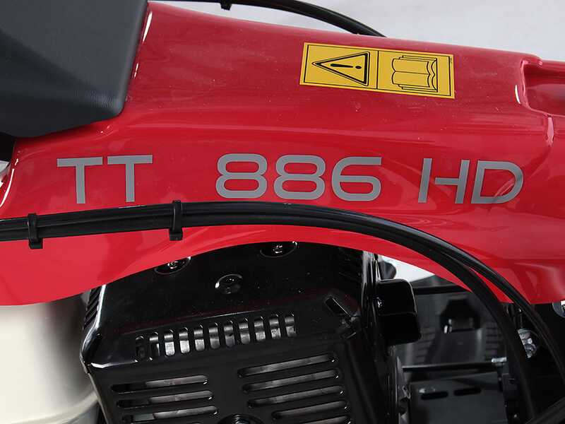 Ginko-MGM TT 886 HD - Desbrozadora profesional de martillos - de orugas - Honda GX390