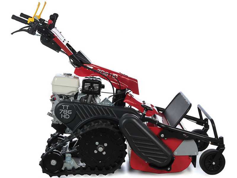 Ginko-MGM TT 786 HD - Desbrozadora profesional de martillos - de orugas - Honda GX270