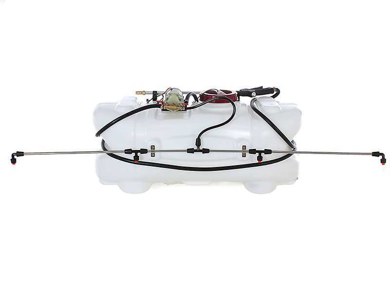 GeoTech CZ100C - Dep&oacute;sito para tratamientos fitosanitarios para tractor cortac&eacute;sped - Bomba 12V - 100L