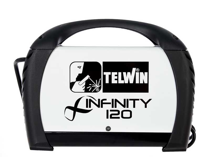 Soldadora inverter de electrodo de corriente continua Telwin Infinity 120 - 80 A - con Kit