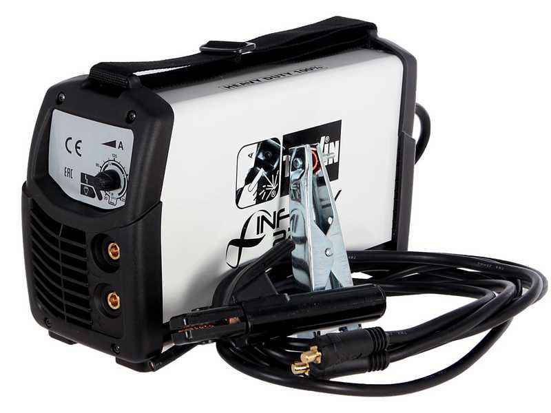 Soldadora inverter a electrodo y TIG de corriente continua Telwin Infinity 220 - 200 A - Kit
