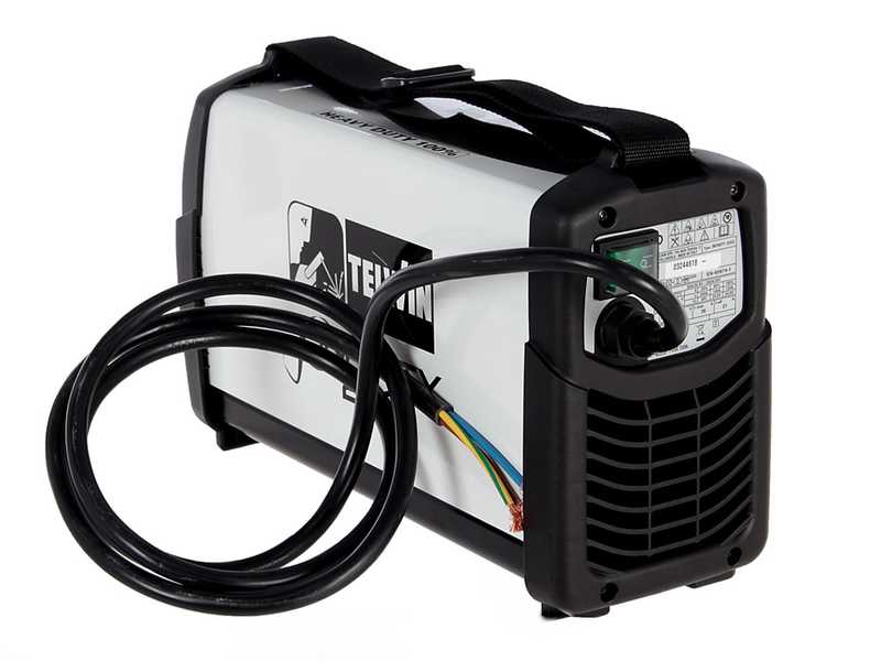 Soldadora inverter a electrodo y TIG de corriente continua Telwin Infinity 228 CE - 200A Kit