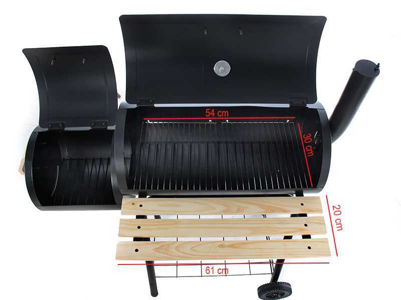 Royal Food CB 400-2 - Barbacoa de carbón en Oferta