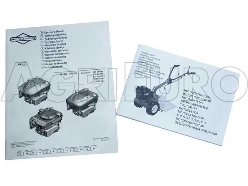Eurosystems P70 EVO - Motocultor de gasolina - Brigs&amp;Stratton 850iS - arranque el&eacute;ctrico