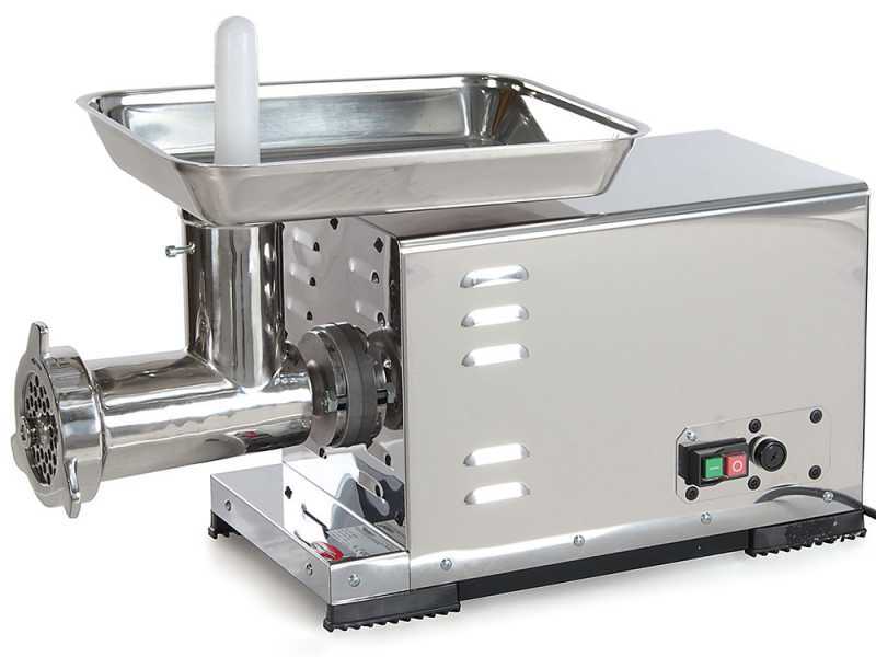 Reber 10026 NI INOX - N.32 - Picadora de carne profesional - 1800 W