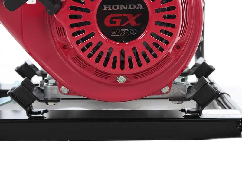 Motobomba de gasolina Honda WT30 para agua sucia con racores de 80 mm
