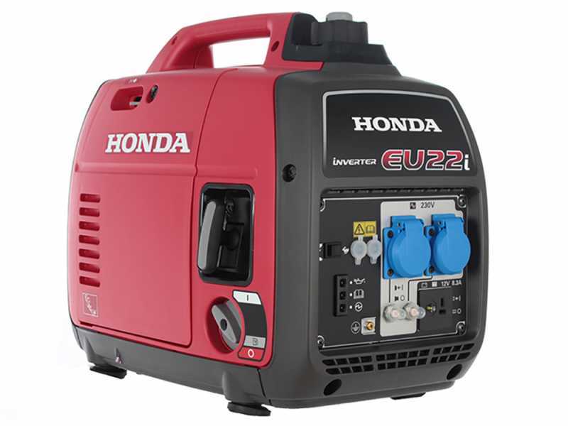 Honda EU22is - Generador de corriente silencioso port&aacute;til inverter 2.2 kW - Continua 1.8 kW Monof&aacute;sico