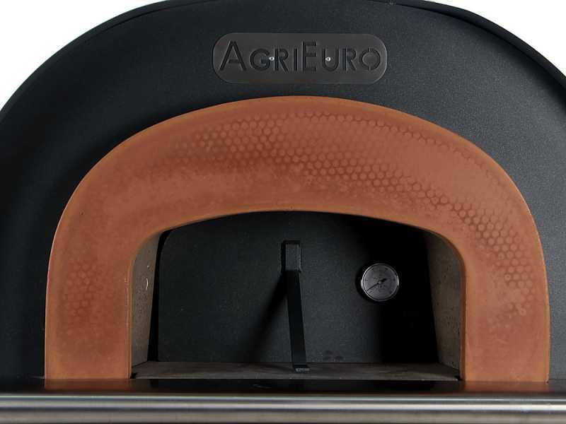Horno de le&ntilde;a de exterior Cibus INOX 800 - 5 pizzas