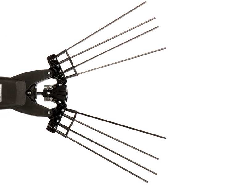 Aima Zeus - Cabezal vareador de aceitunas universal para desbrozadoras de gasolina