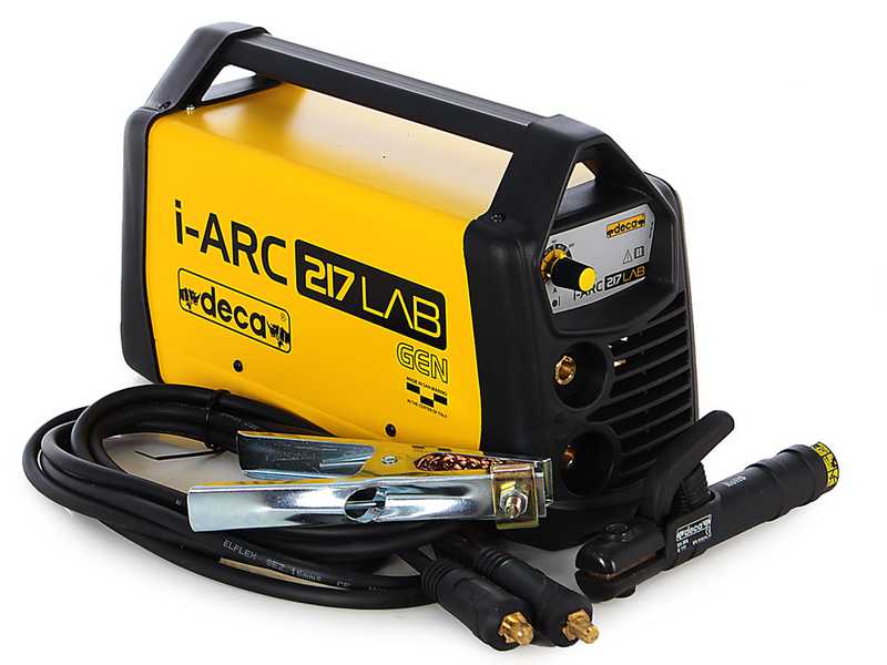 Deca I-ARC 217 GEN - Soldadora inverter (MMA) + Malet&iacute;n, corriente continua (DC)