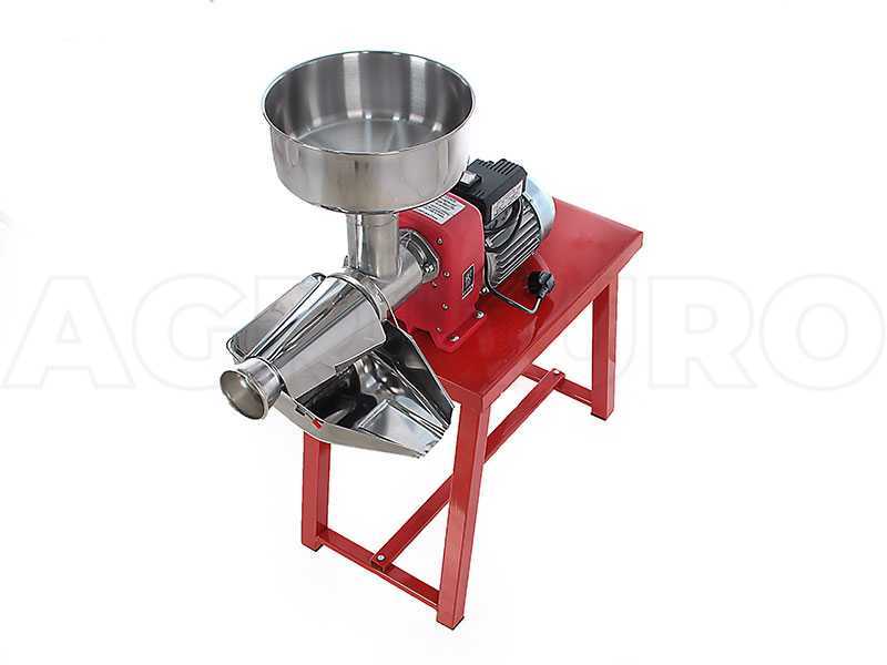 New O.M.R.A. OM-2820-EE - Trituradora de tomate con banco - Motor el&eacute;ctrico 400W - 220V