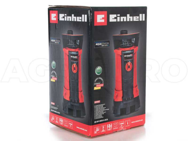 Bomba sumergible el&eacute;ctrica para agua sucia Einhell GE-DP 6935 A ECO con sensor agua 690W