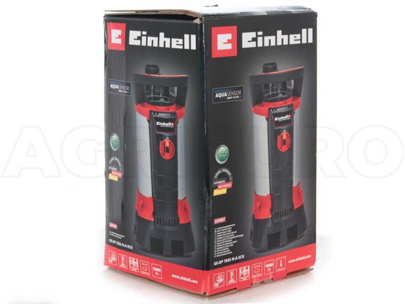 Bomba sumergible el&eacute;ctrica para agua sucia Einhell GE-DP 7935 N-A ECO sensor agua 790W