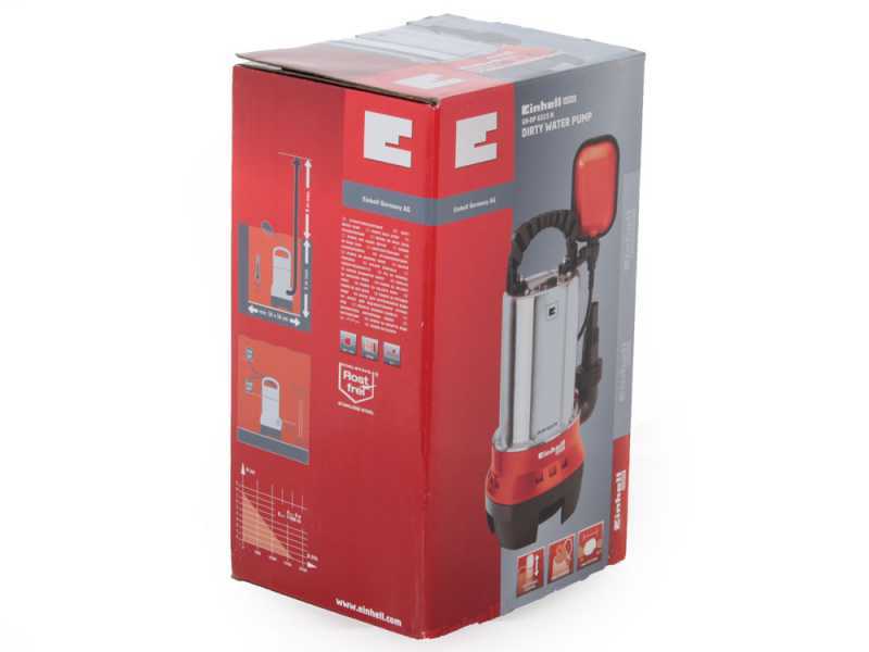 Bomba sumergible el&eacute;ctrica para agua sucia Einhell GH-DP 6315 N - Inoxidable 630 W